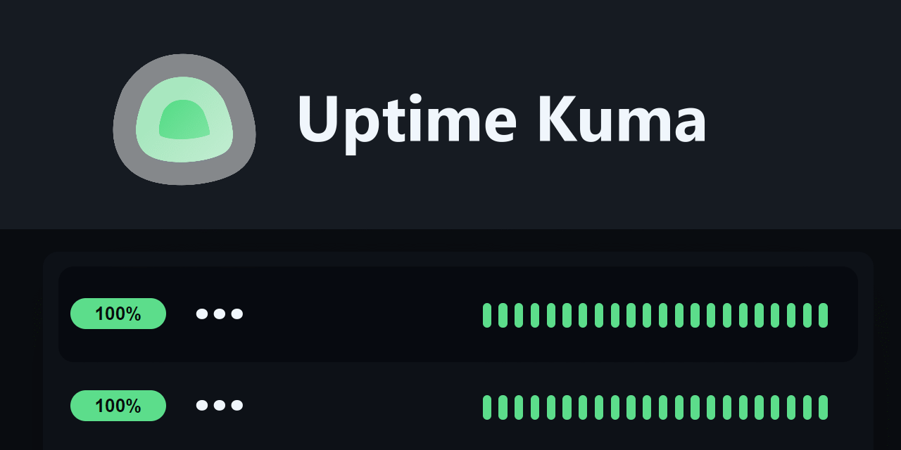 Public Status Page with Uptime Kuma